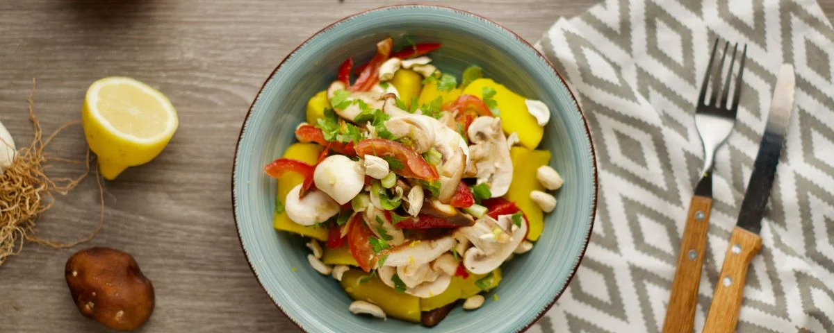 Recipe kit Potato salad with a mushroom ceviche